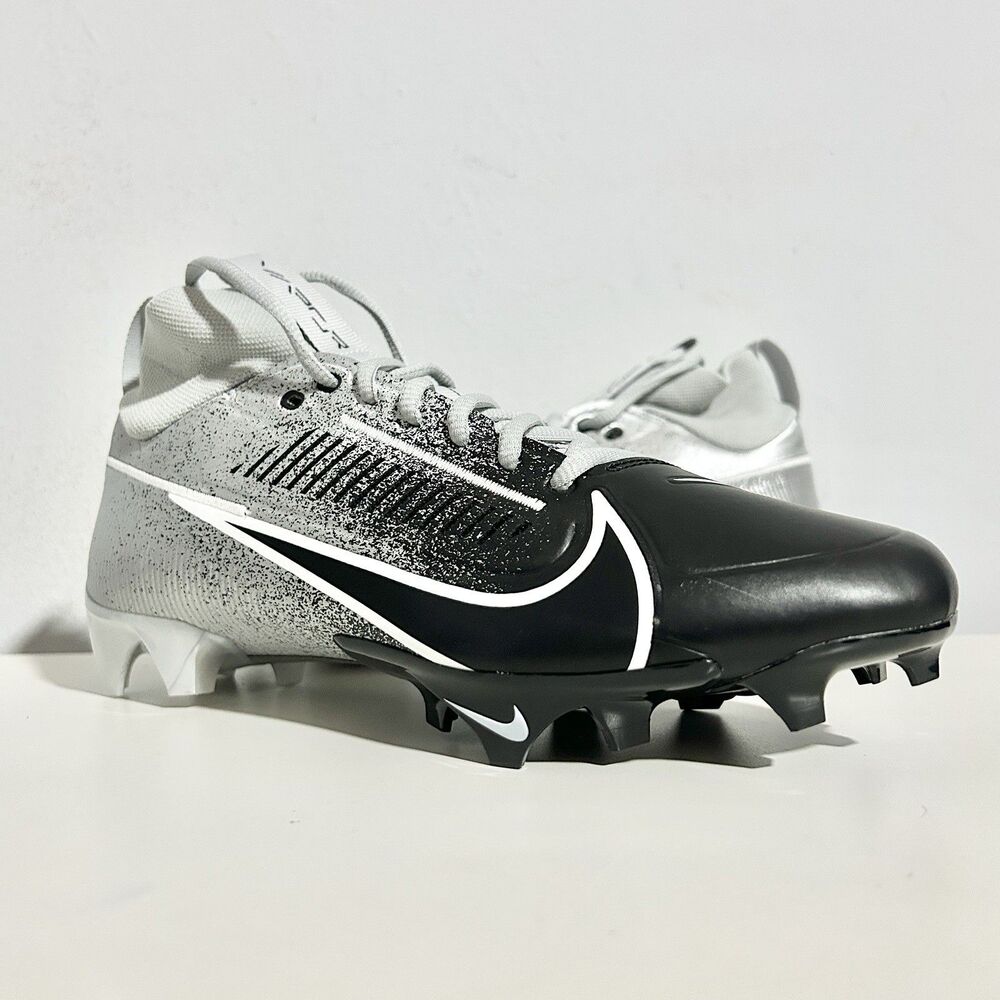 Nike Vapor Edge Pro 360 2 “Metallic Silver Black” Men’s Size 9 Football Cleats